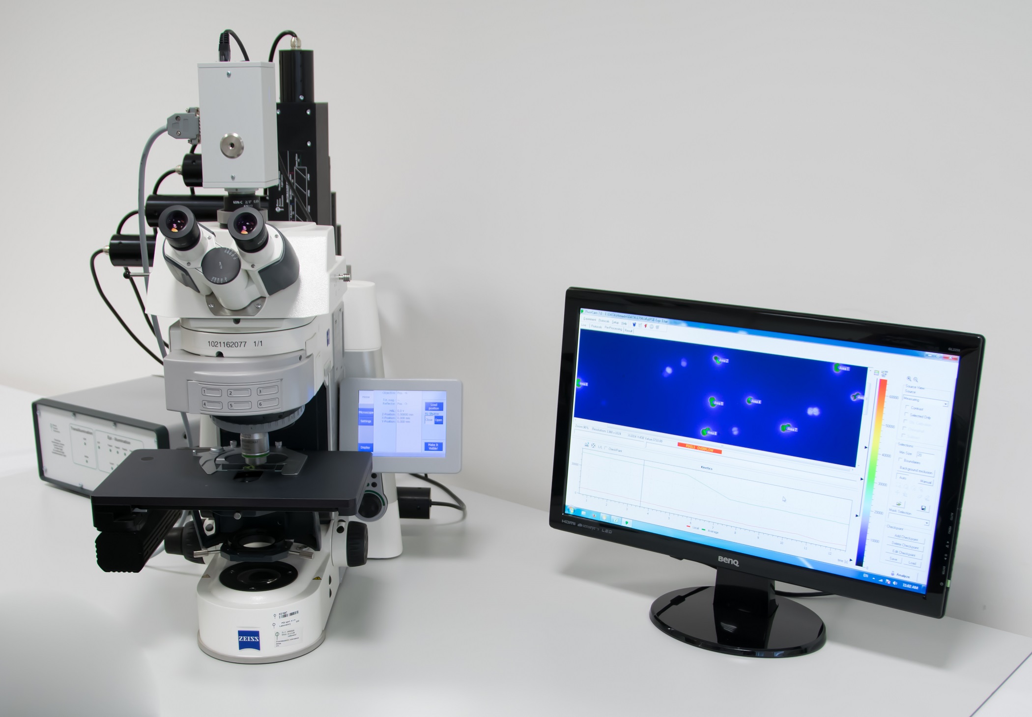 Fluorescence microscopes