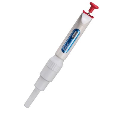 ADJUSTABLE VOLUME PIPETTES, SINGLE CHANNEL, White/ Pink	
