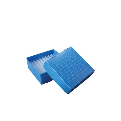 THIN FILM FREEZER BOXES,  1.5/2mL, 81-Place, blue
