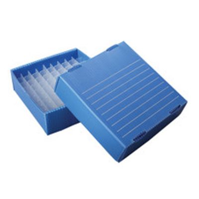 1.5/2.0 mL FREEZER BOXES, 81 Place, Blue
