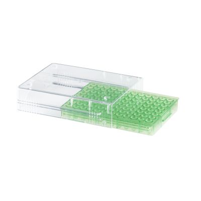 Low Temp PCR® Rack, 96 well, Green