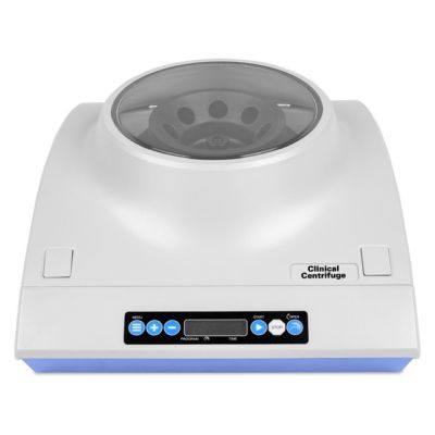 CLINICAL BENCHTOP CENTRIFUGE, Grey/Blue
