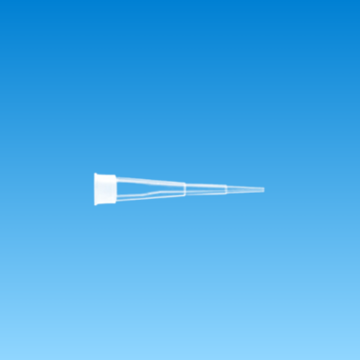 Pipette tip  working volume: 10 µl  transparent  filling level rings 