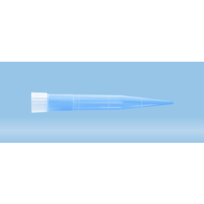 Pipette tip  working volume: 1 000 µl  blue  filling level rings  PCR