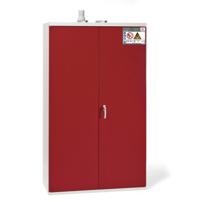 Gas cylinder storage cabinet, Model Supreme XL, Supreme Line, Wing Door Technology, 1 Storage Area