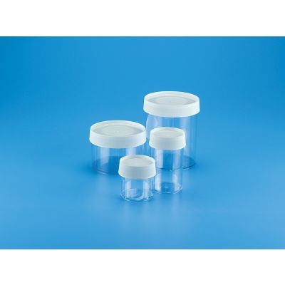 Straight-Side Wide Mouth Jars PC-Blue-250ml