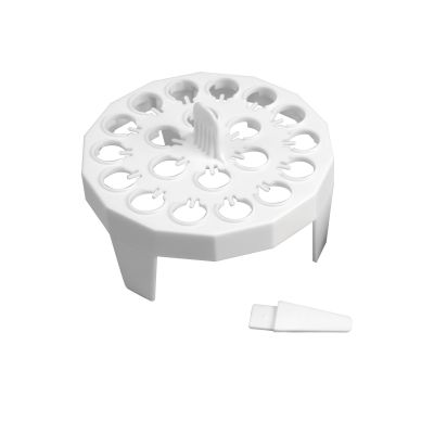 FLOATING MICROTUBE RACKS,  20 Tubes 1.5mL, White
