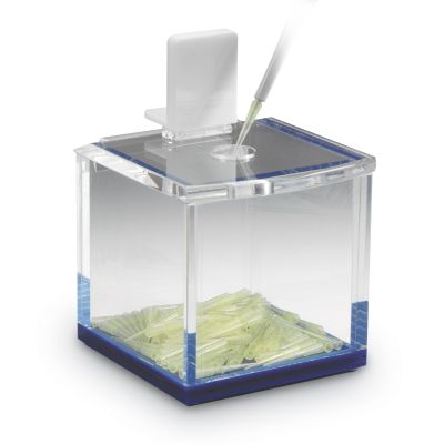 PIPETTE TIP DISPOSAL BOX, Clear
