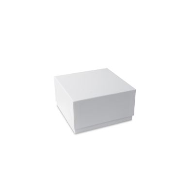 Cardboard Cryogenic Vial Storage Box & Lid 75mm, White