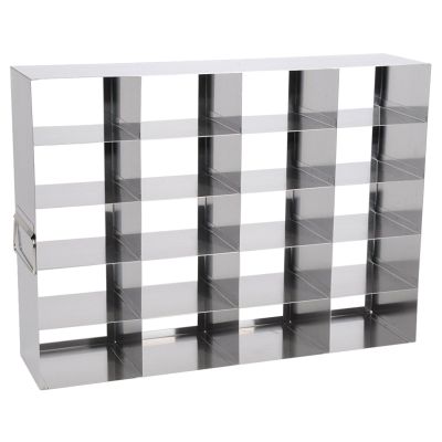 Upright Freezer Rack, Stainless Steel, 3", Steel