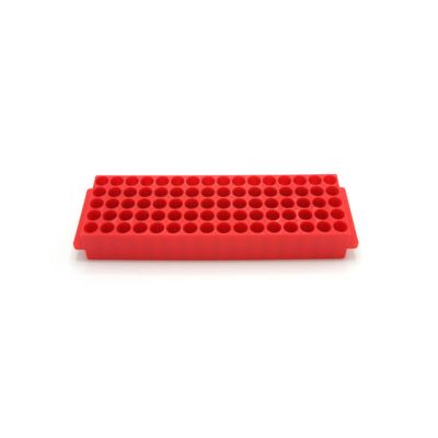 80-Well Microtube Rack, Red