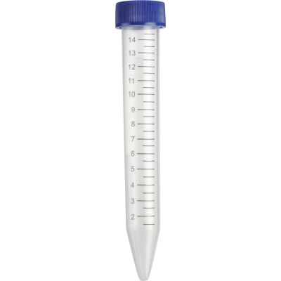 Conical Tube 15mL Racked Sterile, Natural