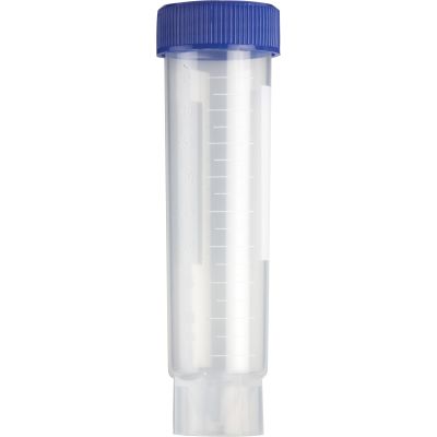 Conical Tube 50mL Bulk Wrap Skirted Sterile, Natural