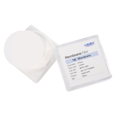 Hydrophilic Nylon Disc Membrane Filters 25/50/100 pcs/pk  Diameter: 25mm, Pore Size: 0.22μm
