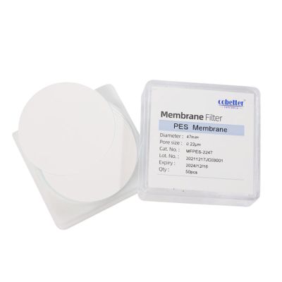 Hydrophilic PES Disc Membrane Filters 25/50/100/ pcs/pk Diameter: 13mm, Pore Size: 0.22μm
