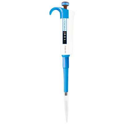 SLP Single Channel Variable Volume Micropipette , Fully Autoclavable, 10 -  100 μl  Volume Range