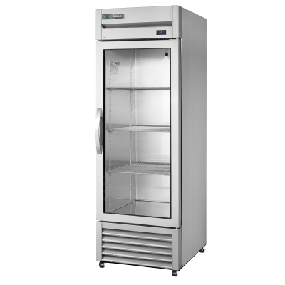 Upright Refrigerator, 1 Full Glass Swing Door