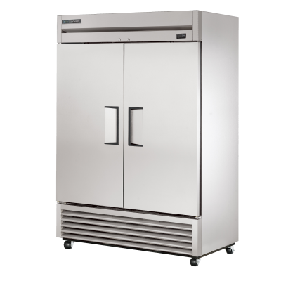 Upright Refrigerator, 2 Full Solid Swing Doors