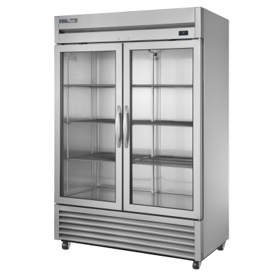 Upright Refrigeration, 2 Full Glass Swing Doors