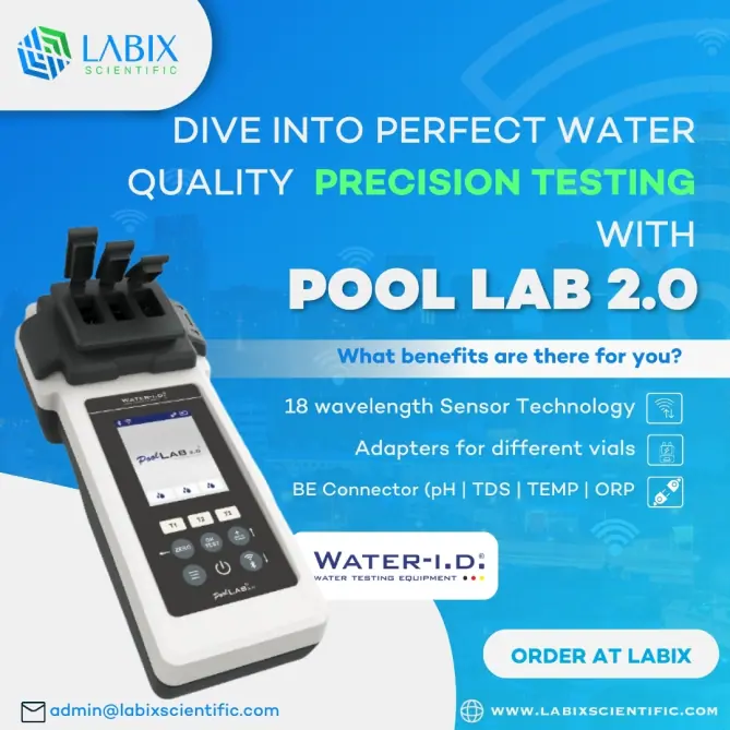 Experience Advanced Water Testing with PoolLab 2.0 by Water-i.d.