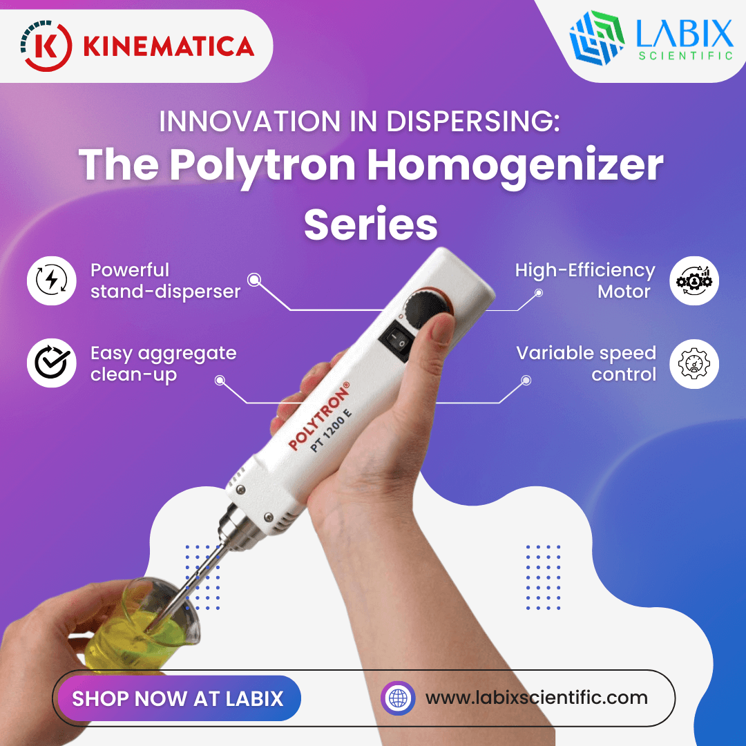 Innovation in Dispersing: Meet the Polytron Homogenizer!